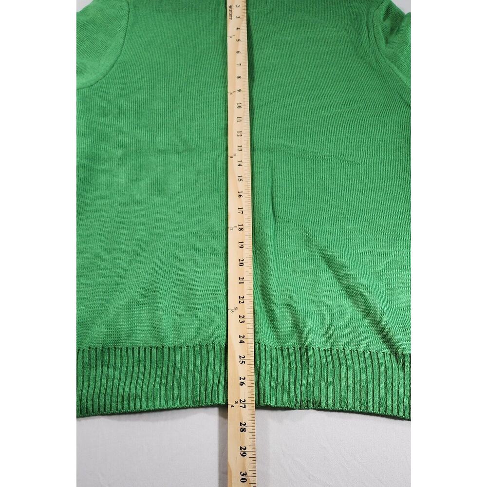 Tipsy Elves Sweater Mens Large Green Reindeer Ugly Christmas Unisex Funny Party - Picture 5 of 7